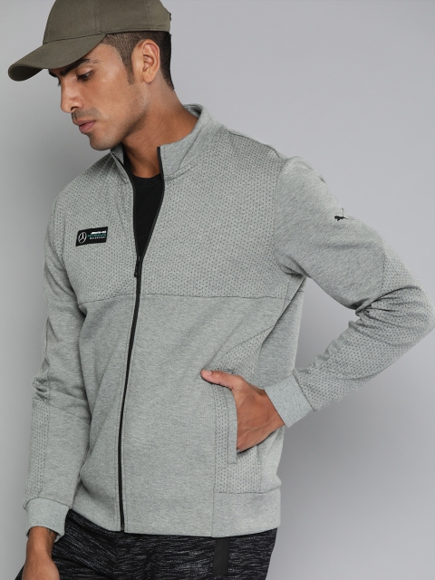 

PUMA Motorsport Men Grey Solid MAPM Sweatshirt