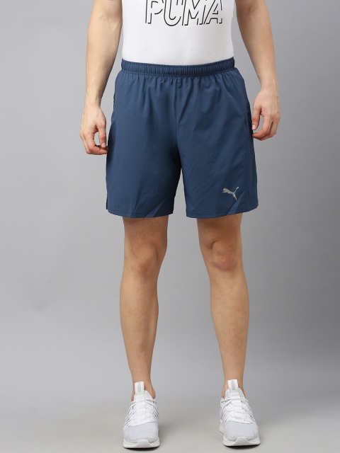 

Puma Men Blue Solid Regular Fit Ignite Session dryCELL Training Shorts