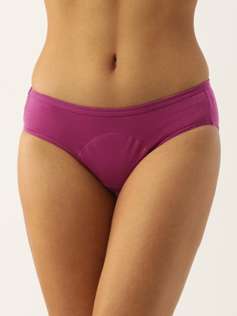 

Irotica Women Assorted Solid Period Briefs 936PeriodPanties_Fushia