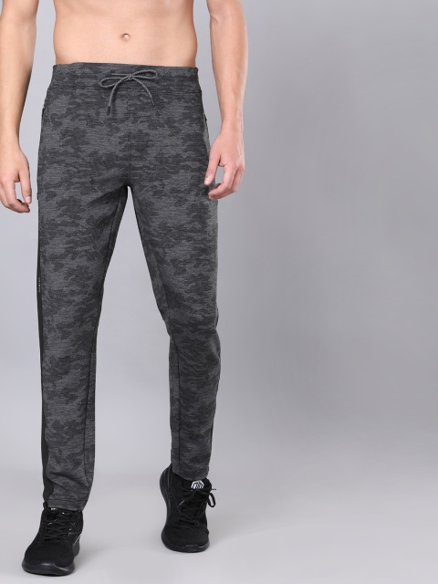 

Cultsport Men Grey Melange Printed Track Pants
