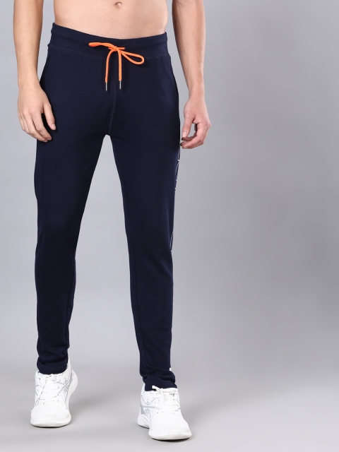 

Cultsport Men Navy Blue Printed Track Pants