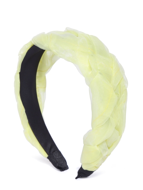 

Bellofox Yellow Braided Net Hairband