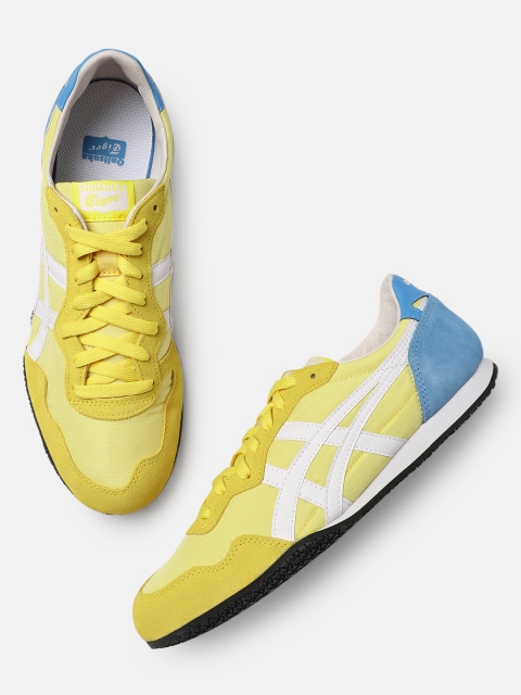 

Onitsuka Tiger Unisex Yellow Serrano Sneakers