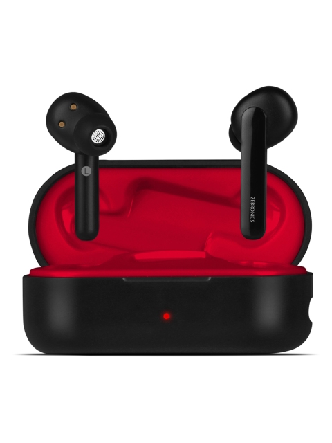 

Zebronics Black & Red Zeb-Sound Bomb True Wireless Earphone with Charging Case