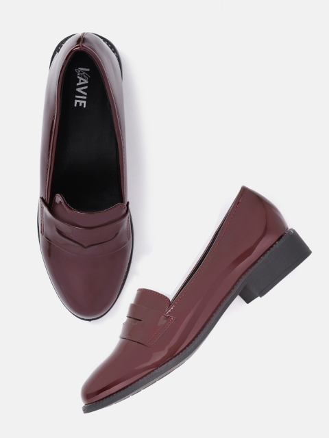 

Lavie Women Burgundy Penny Loafers