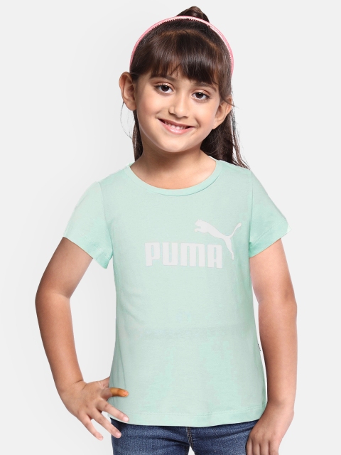 

Puma Girls Green Printed T-shirt