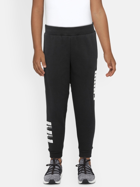 

Puma Boys Black Printed Rebel Joggers