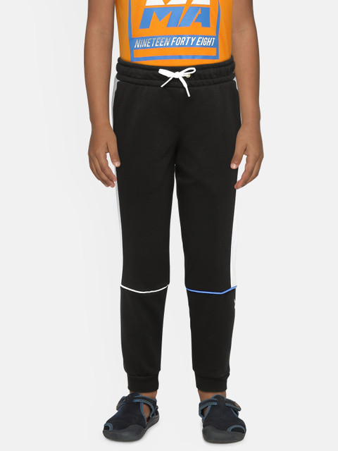 

Puma Boys Black & White Side Striped X SEGA Joggers