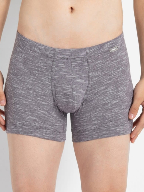 

Jockey Men Grey Grindle Effect Trunks EL05-0105