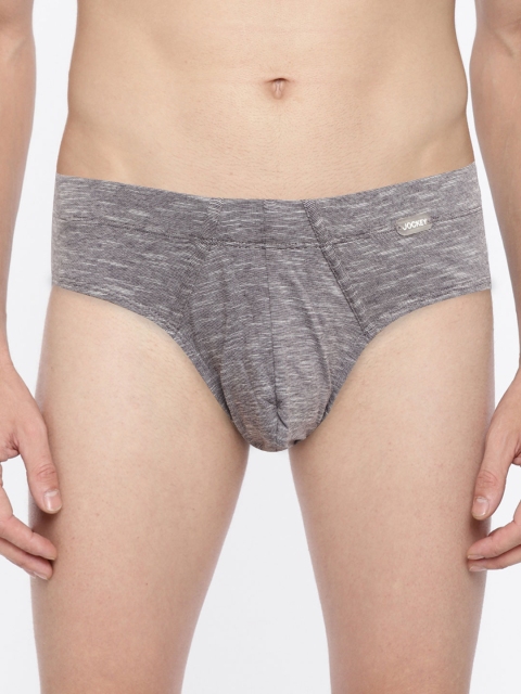

Jockey Men Purple Grindle Effect Basic Briefs EL04-0105