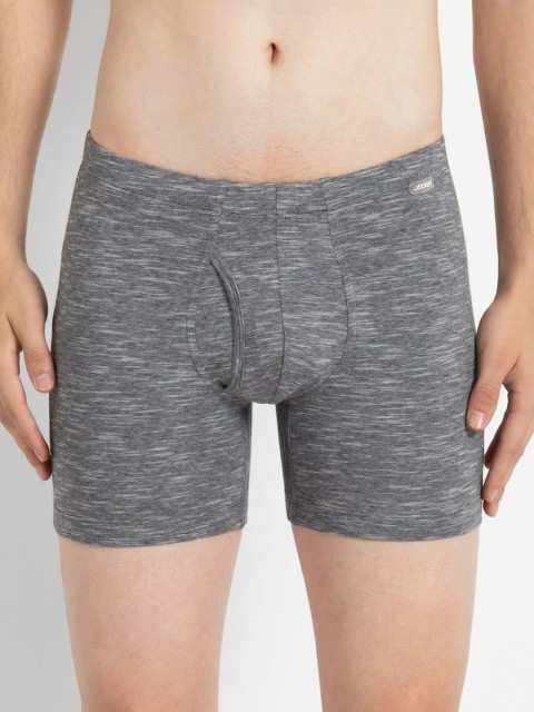 

Jockey Men Grey Melange Solid Briefs