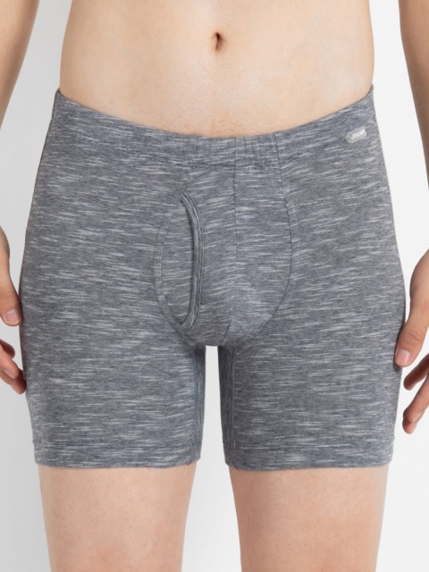 

Jockey Men Grey Grindle Effect Trunks EL06-0105
