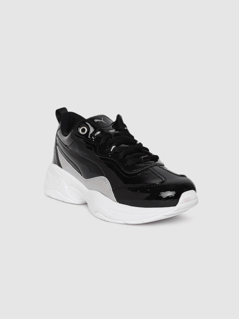 

Puma Girls Black Cilia Patent Youth Sneakers