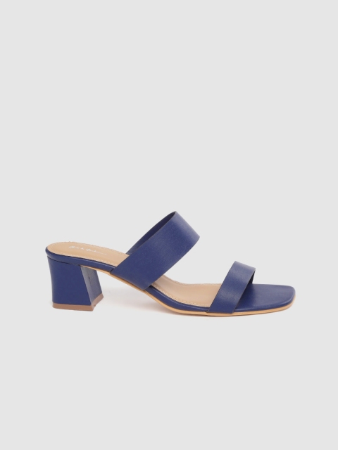 

Mast & Harbour Women Blue Solid Heels