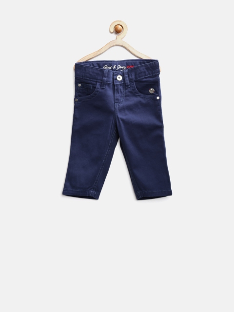 

Gini & Jony Girls Blue Capris