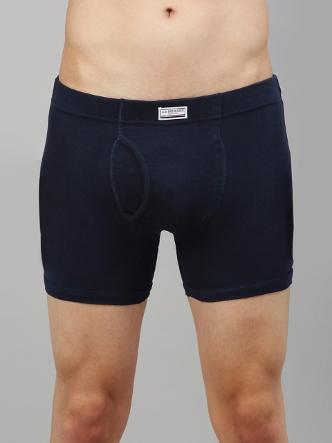 

U.S. Polo Assn. Men Navy Blue Solid Pure Cotton Trunks I662-195-P1-XL