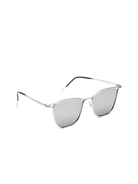 

Bellofox Women Mirrored Square Sunglasses BS1614, Silver