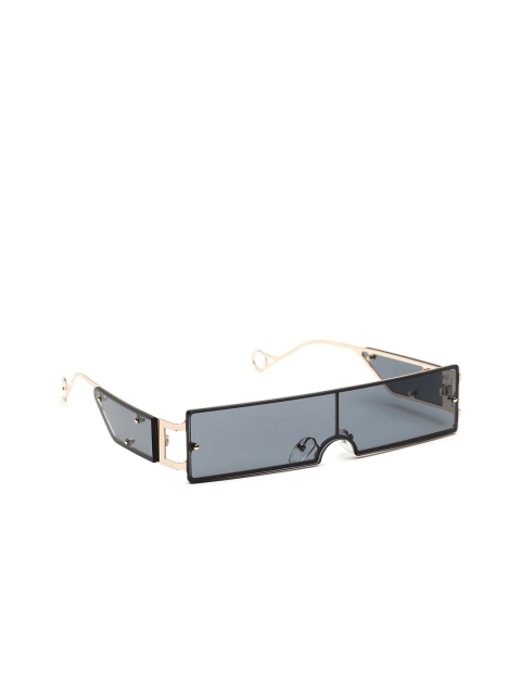 

Bellofox Women Rectangle Sunglasses BS1660, Grey