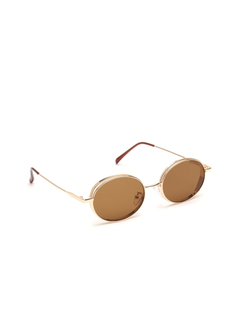 

Bellofox Women Oval Sunglasses BS1619, Brown