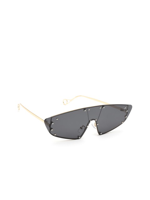 

Bellofox Women Shield Sunglasses BS1633, Black