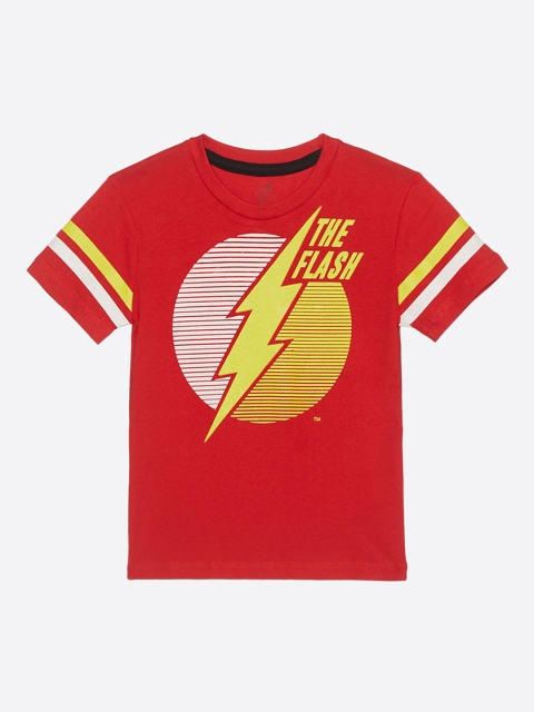 

Kids Ville Flash featured Red Tshirt for Boys
