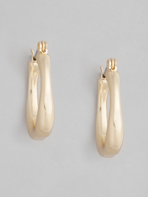 

Accessorize Gold-Toned Circular Bobbly Hoop Earrings