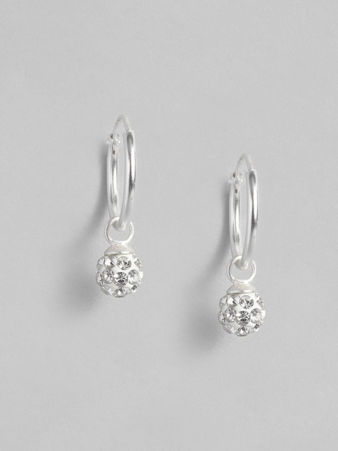 

Accessorize 925 Sterling Silver Circular Hoop Earrings