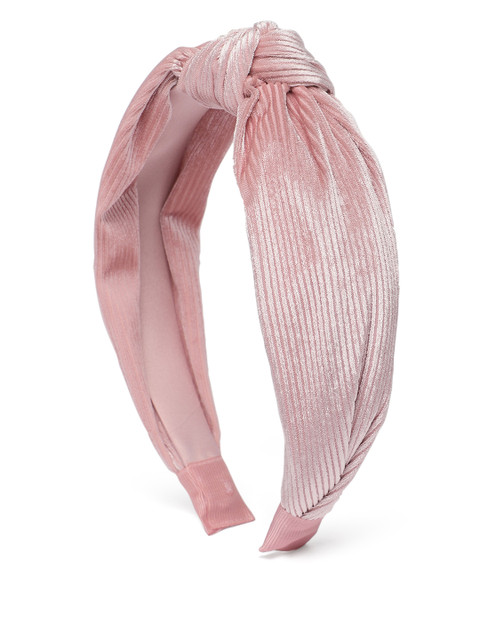 

Accessorize Women Pink Wide Knot Cord Alice Hairband