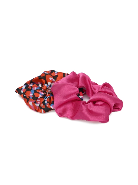 

Accessorize Set of 2 Ponytail Holders, Pink