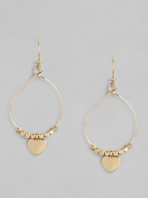 

Accessorize Gold-Toned Classic Drop Earrings