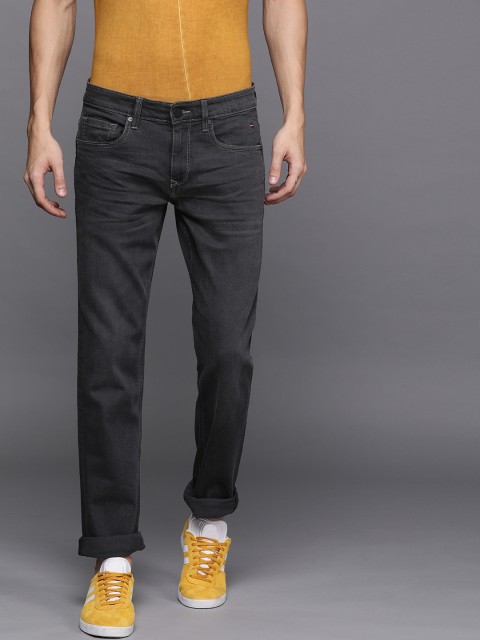

Louis Philippe Jeans Men Grey Matt Slim Fit Low-Rise Clean Look Stretchable Jeans