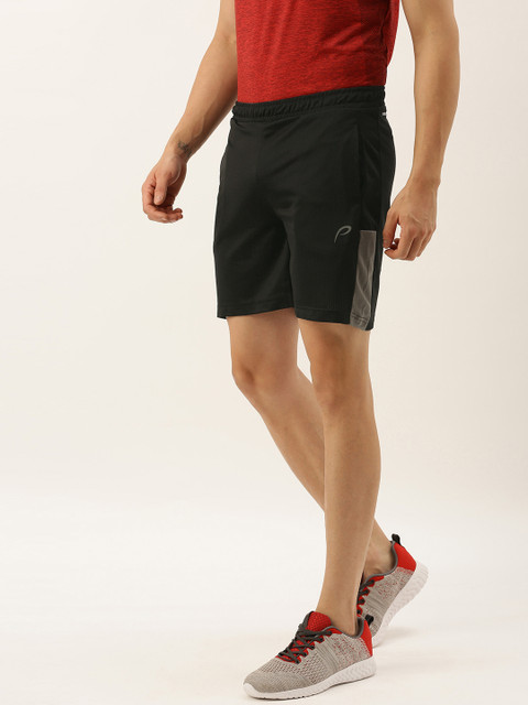 

Proline Active Men Black Solid Regular Fit Pro-Dry Regular Shorts