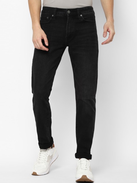 

AMERICAN EAGLE OUTFITTERS Men Black Stretchable Jeans