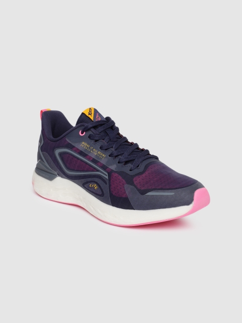 

Xtep Women Purple & Pink Running Shoes