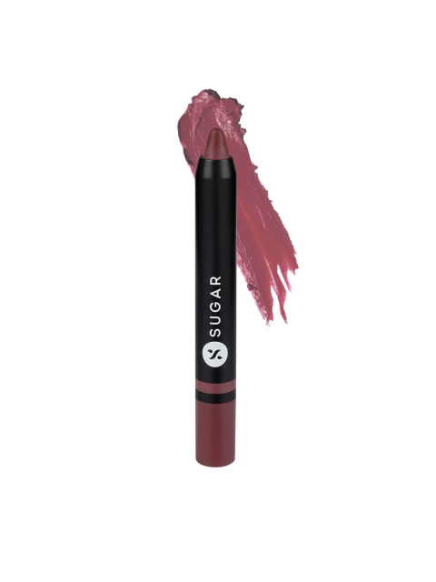 

SUGAR Plush Crush Creme 09 Peach Pixie Crayon Lipstick, Brown