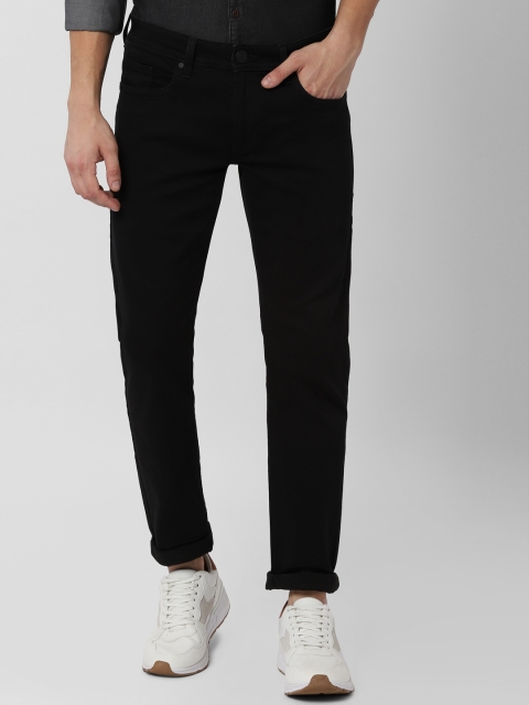 

Peter England Men Black Skinny Fit Mid-Rise Clean Look Stretchable Jeans