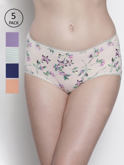 

Marks & Spencer Women Pack of 5 Hipster T611278, Multi