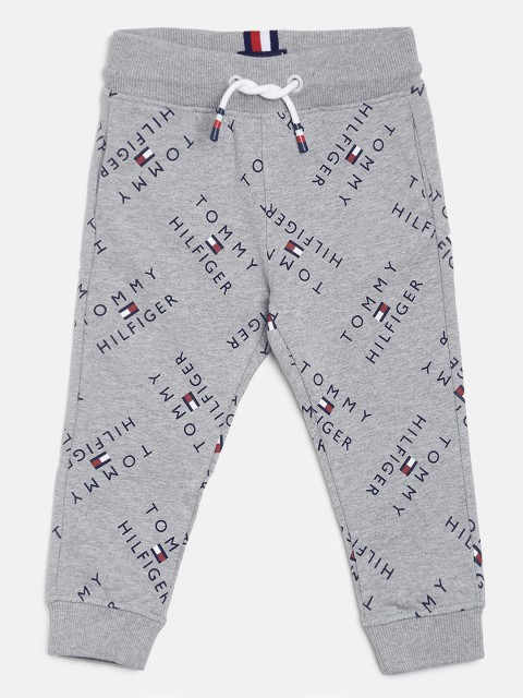 

Tommy Hilfiger Boys Grey Printed Joggers
