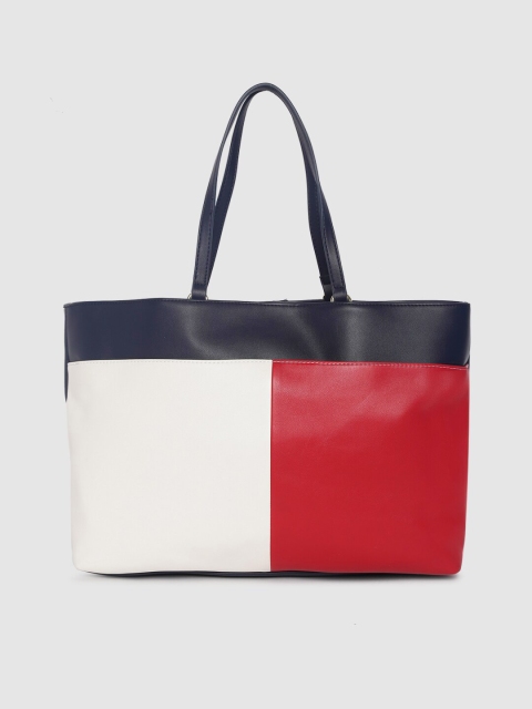 

Tommy Hilfiger Multicoloured Colourblocked Tote Bag, Multi