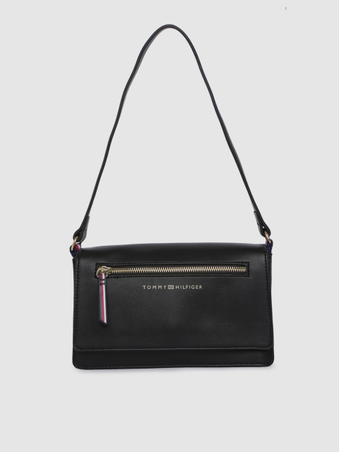 

Tommy Hilfiger Black Solid LEA Shoulder Bag