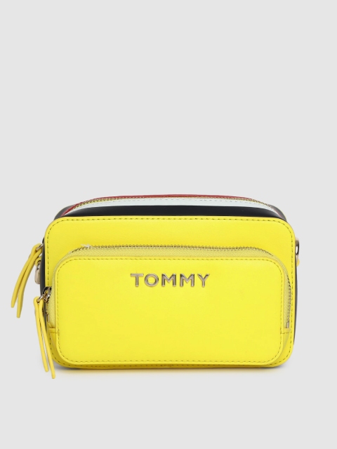 

Tommy Hilfiger Women Yellow Solid Sling Bag