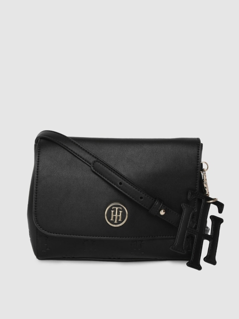 

Tommy Hilfiger Black Solid Charming Sling Bag