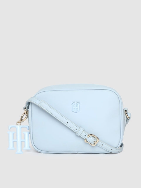 

Tommy Hilfiger Blue Solid Sling Bag