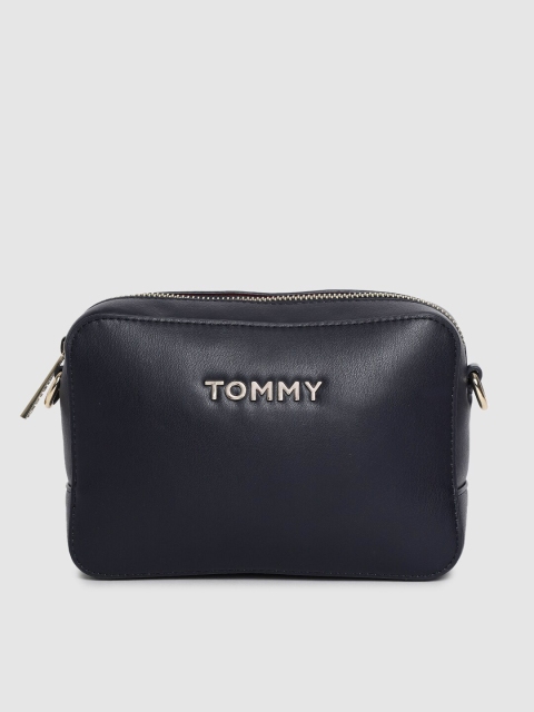 

Tommy Hilfiger Women Navy Blue Solid Sling Bag