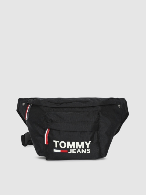 

Tommy Hilfiger Women Black Printed Waist Pouch