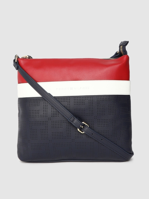 

Tommy Hilfiger Multicoloured Striped Sling Bag, Multi
