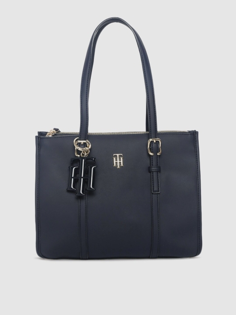 

Tommy Hilfiger Navy Blue Solid Shoulder Bag