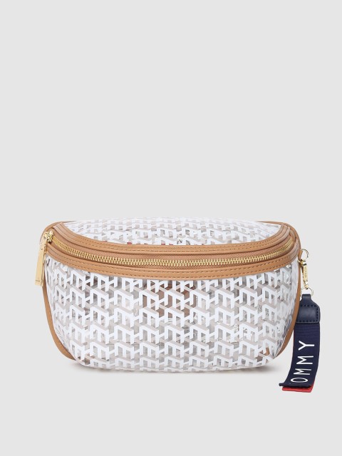 

Tommy Hilfiger Women White Printed Waist Pouch