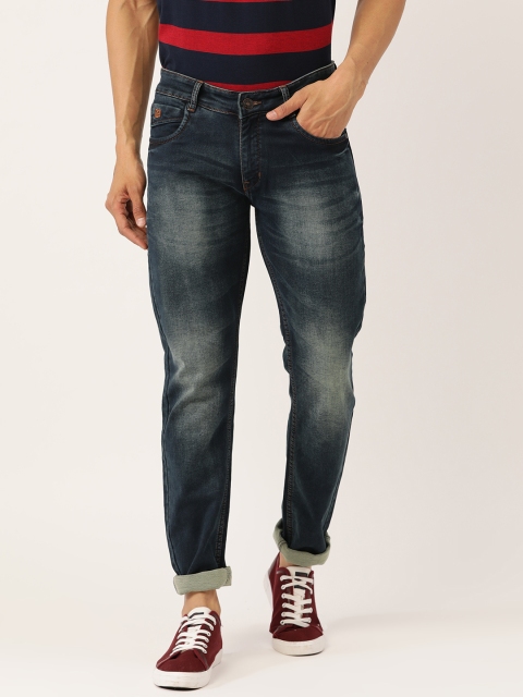 

Monte Carlo Men Blue Martin Skinny Fit Low-Rise Clean Look Stretchable Jeans