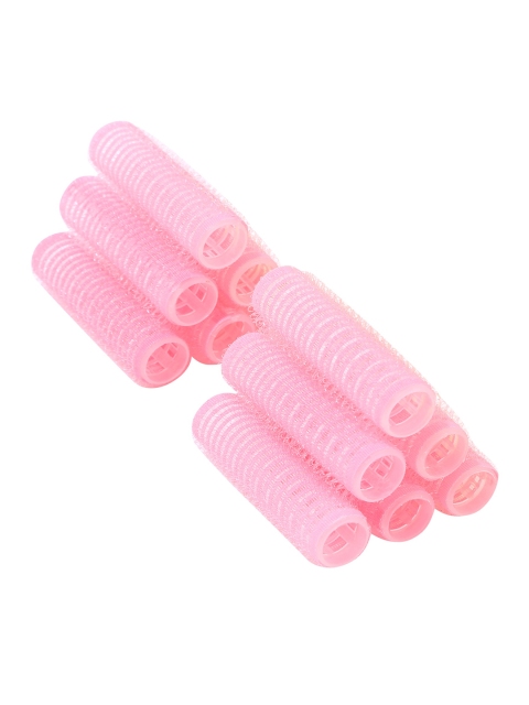 

Rozia Women Pack Of 12 Pink Hair Rollers
